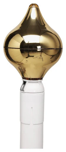 Acorn Style Truck Top for Fiberglass Flagpole 2.5" - Image 4