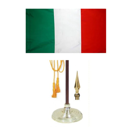 Italy Indoor / Parade Flag | Made in USA - Image 4