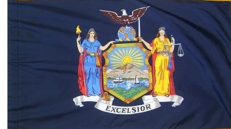 New York Indoor / Parade Flag | Made in USA - Image 3